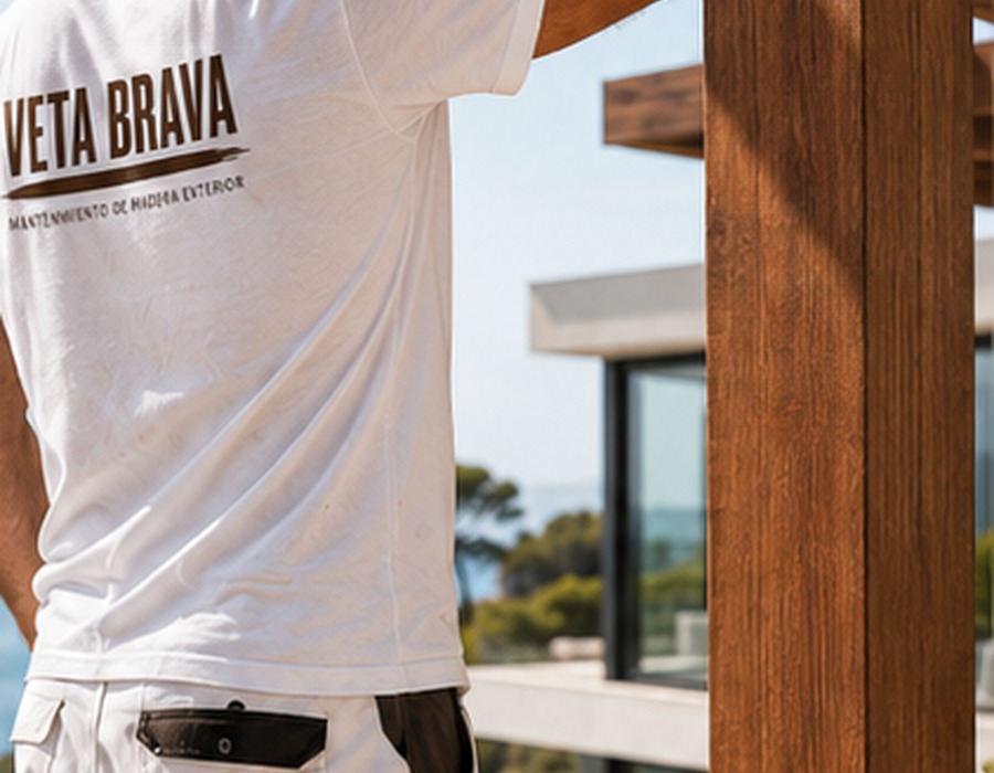 Biga de fusta exterior